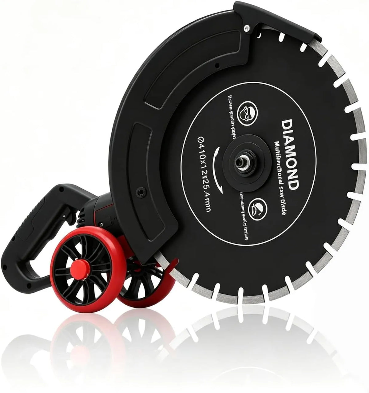 Fraise à béton électrique 3000 tr/min – réglable, 410 mm, 165 mm, pour le béton
