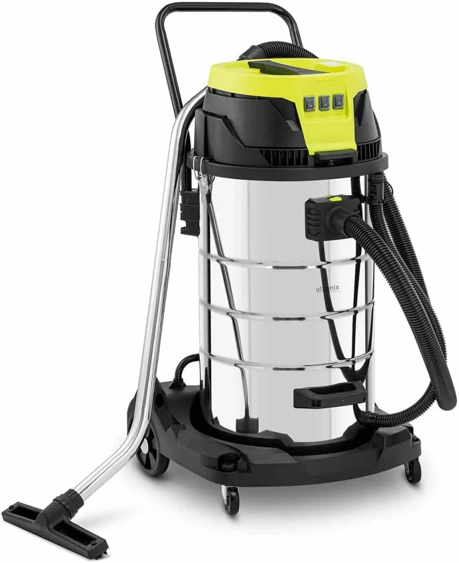 Aspirateur eau et poussière pour débris secs et liquides renversés et aspirateur industriel, PRO, 100 L, 3000 W