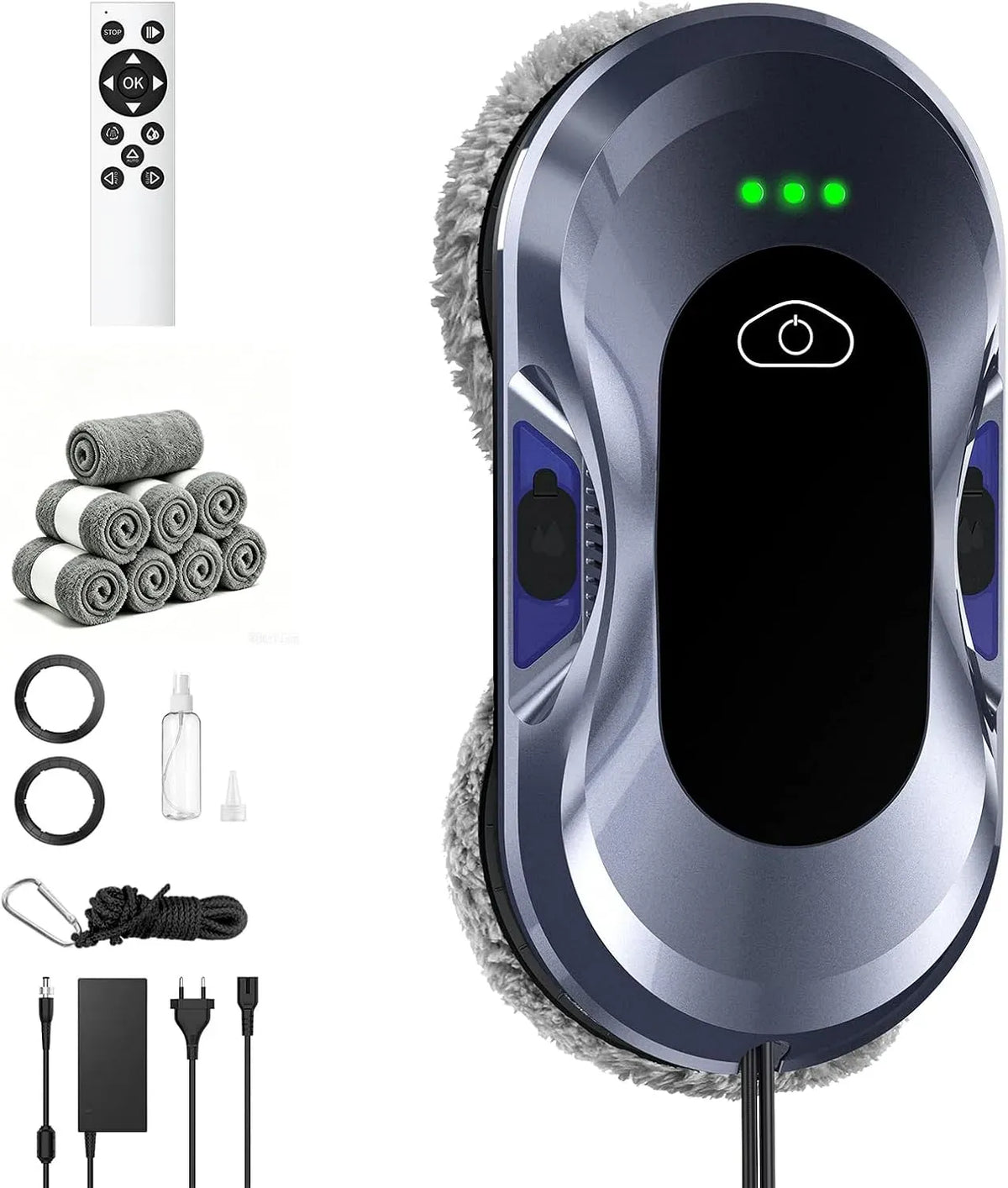 W22D Robot, 3 Modes, pour Entretien des Vitres & Surfaces Vitrées