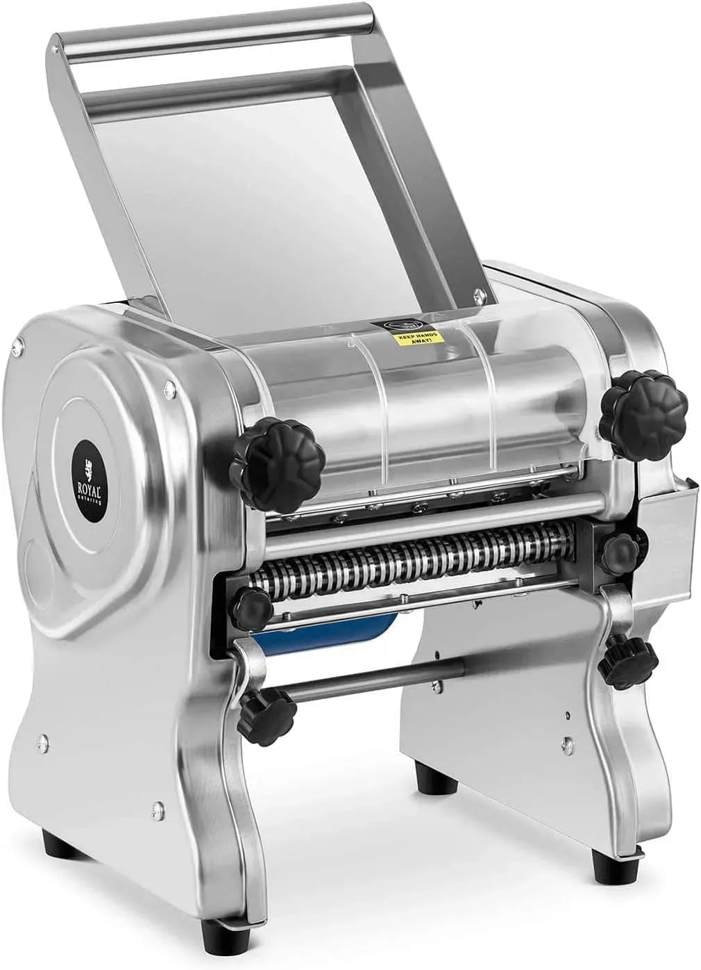 Machine à pâtes RC-EPM220, 22 cm, 550 W, machine à nouilles, restauration, acier inoxydable, Épaisseur 1-14 mm, Largeur Des Pâtes 3/9 mm