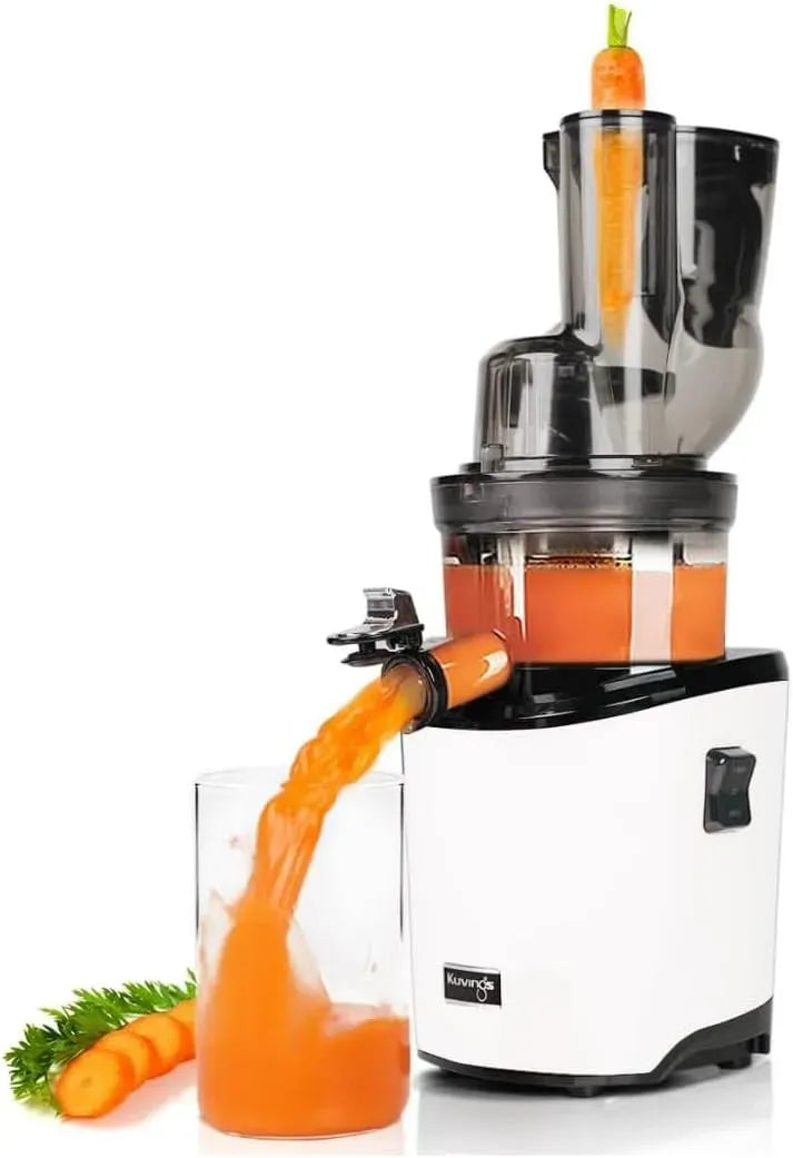 Extracteur de jus REVO830, blanc, technologie Max Filter 100% sans fibres