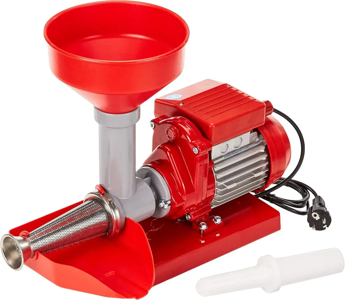 9008NE blanc et rouge, 400 W, Presse-tomates électrique pour purée de tomate et confiture