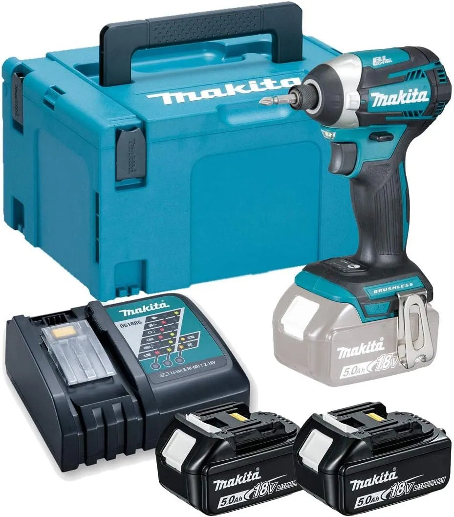 Makita DTD154RTJ Clé à chocs pour desserrer et serrer rapidement les assemblages résistants 18V LXT 175Nm 2x5 – 0 Ah
