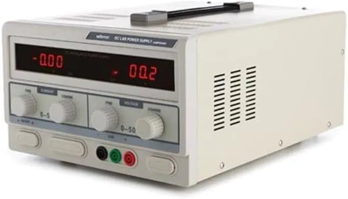Velleman VCC/0-5 Alimentation de laboratoire CC réglable et alimentation de banc, avec affichage numérique, pour test électronique et réparation