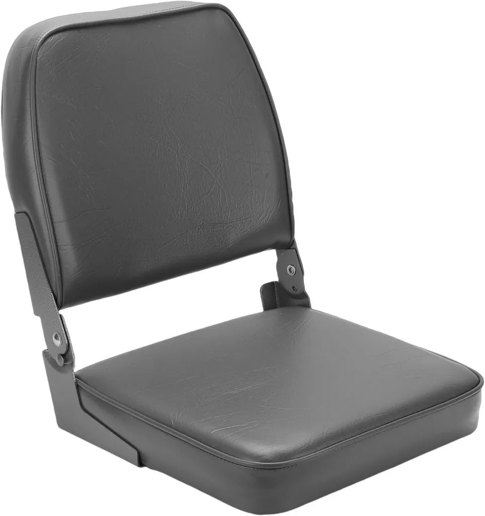 Chaise de Bateau Pliable, Mousse de Haute Qualité, Charnière en Aluminium Légère, Siège Confortable pour Pêche et Canoë
