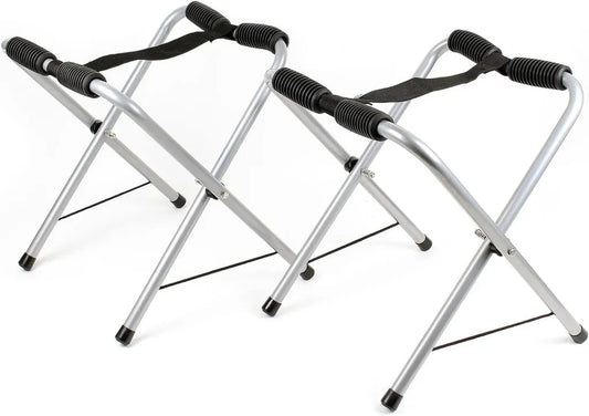 Support Pliable en Aluminium pour Kayak et Canoë - 370x330x410mm - Rangement et Réparation