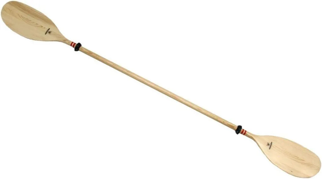 Pagaie en bois d'acajou pliable pour canoë 225 cm