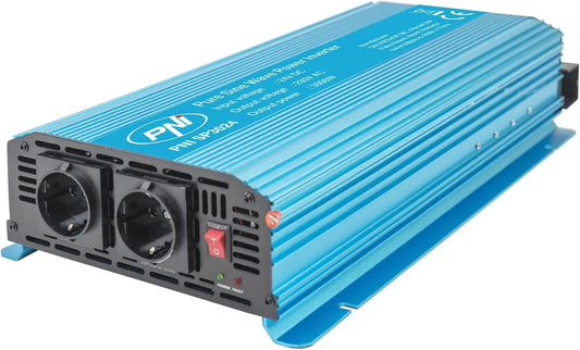PNI SP3024 Convertisseur CC-CA et convertisseur de tension, 3000 W, 24 V, onde sinusoïdale pure, 230 V