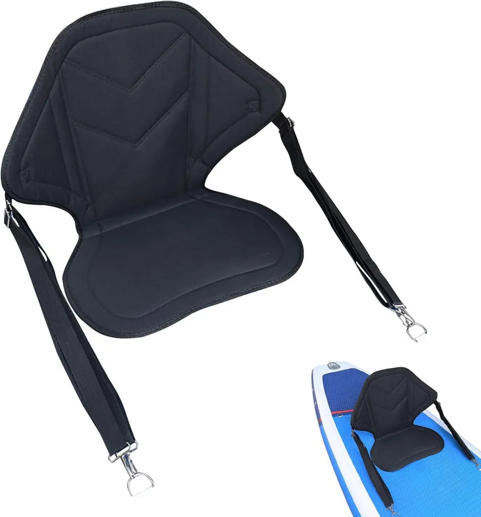 Coussin de kayak avec dossier réglable pour pêche et navigation de plaisance