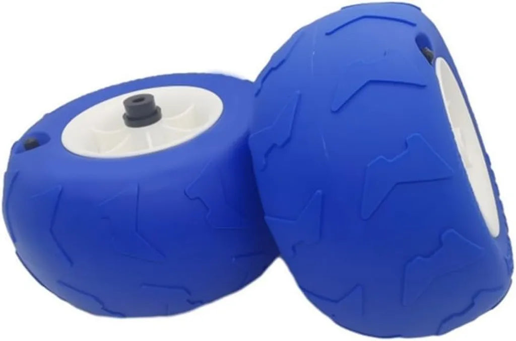 Roues en PVC pour Chariot de Plage et Kayak, Multi-Taille