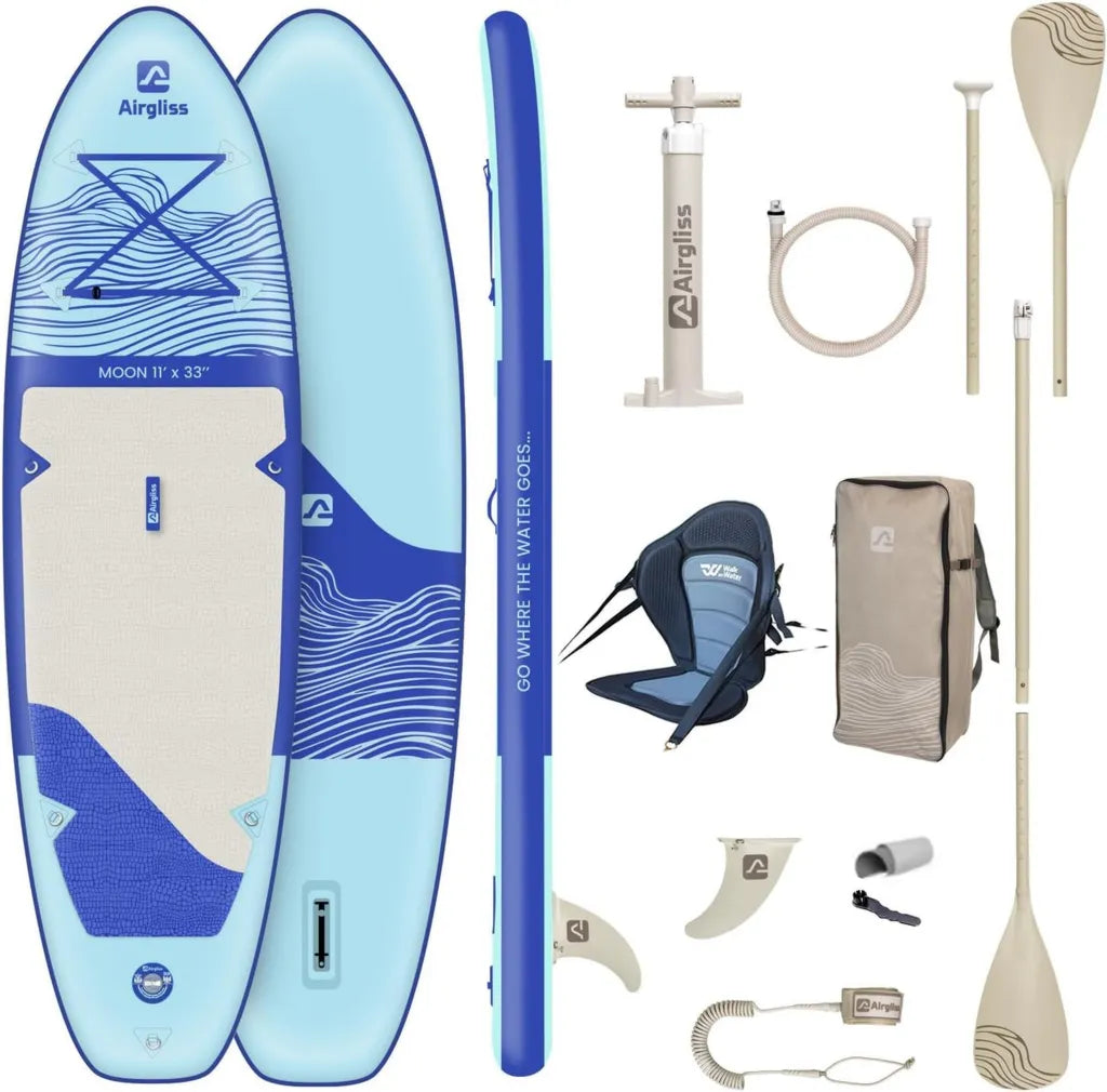 Ensemble Planche Gonflable Airgliss 11.0 avec Accessoires