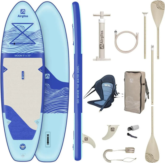 Ensemble Planche Gonflable Airgliss 11.0 avec Accessoires