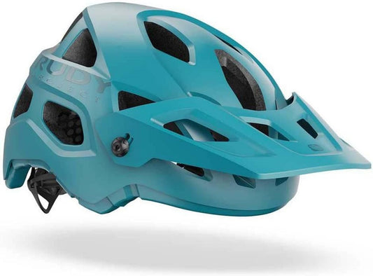Casque Rudy Project Protera+ VTT avec Visière, Taille S-M, Bleu Mat