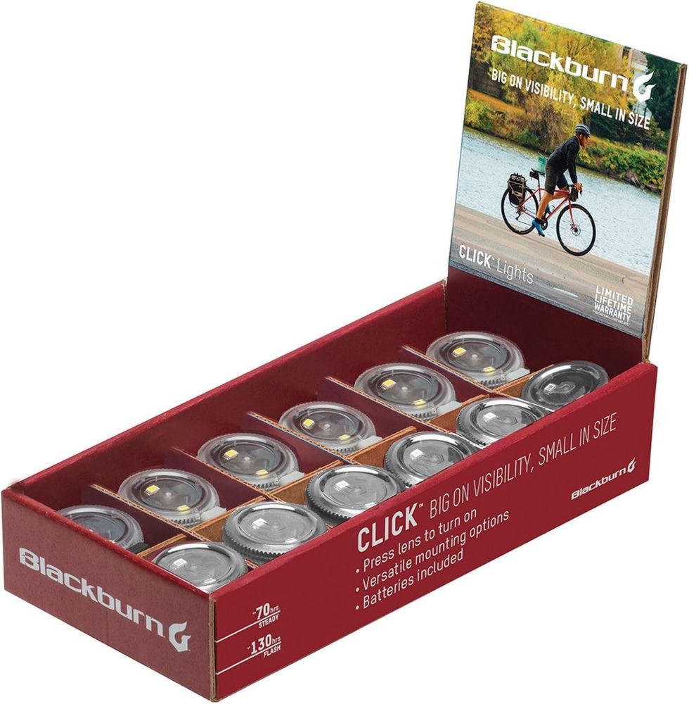 Blackburn Lot de 12 Lumières Avant pour Vélo