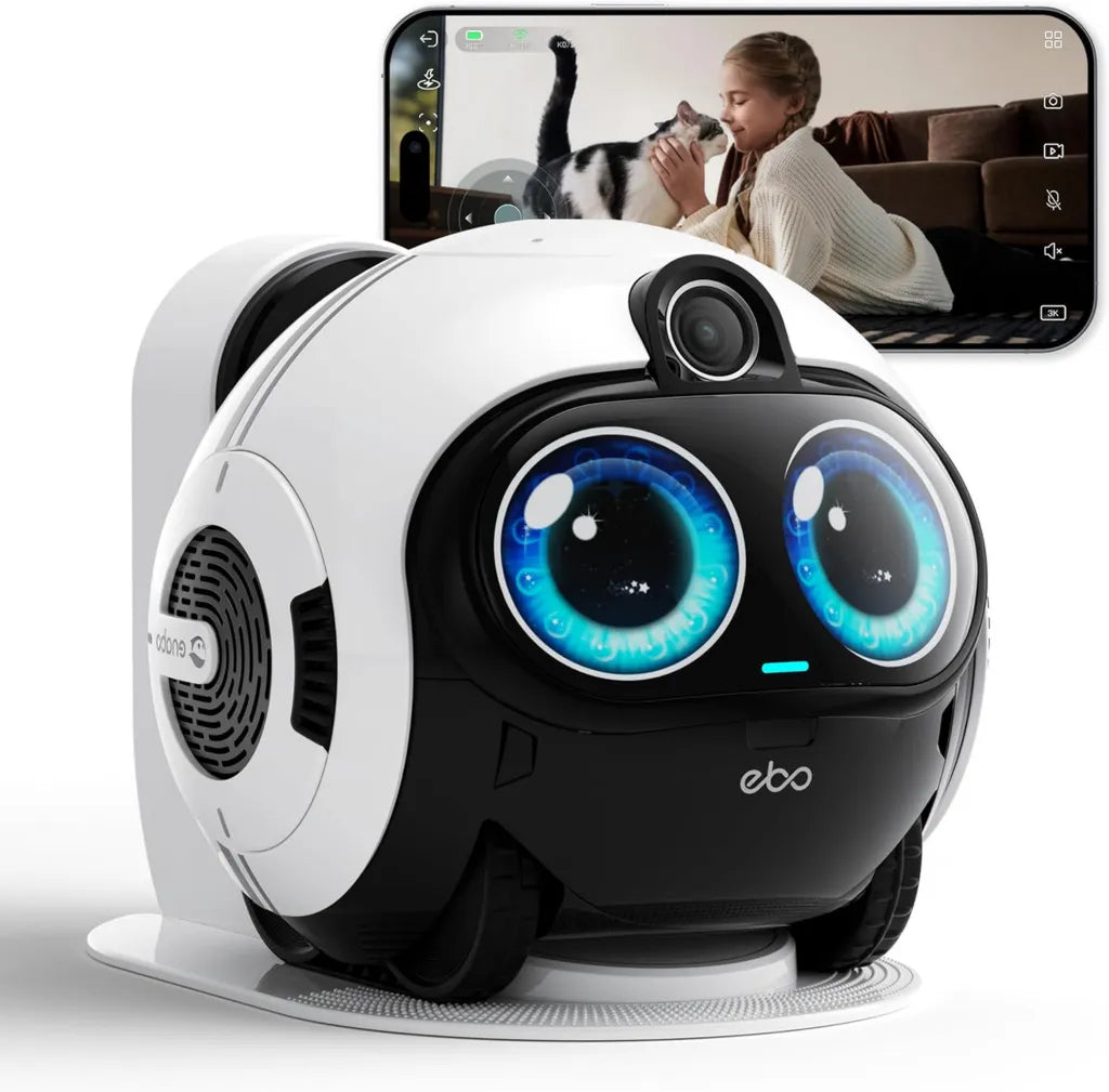 Robot Caméra 4K Enabot EBO Max avec Intelligence Artificielle et Vidéo Interactive