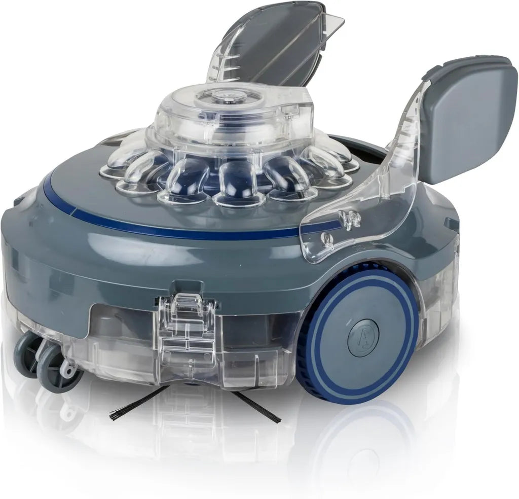 Robot de Piscine sans Fil Rechargeable Gre RBR120 pour Piscines jusqu'à 12 x 5 m, Autonomie de 120 Minutes