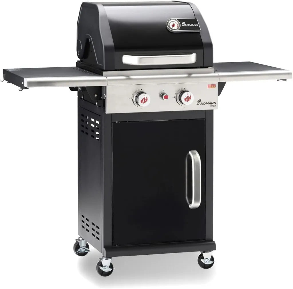 Grill à Gaz Landmann Triton PTS 2.0, Noir Élégant