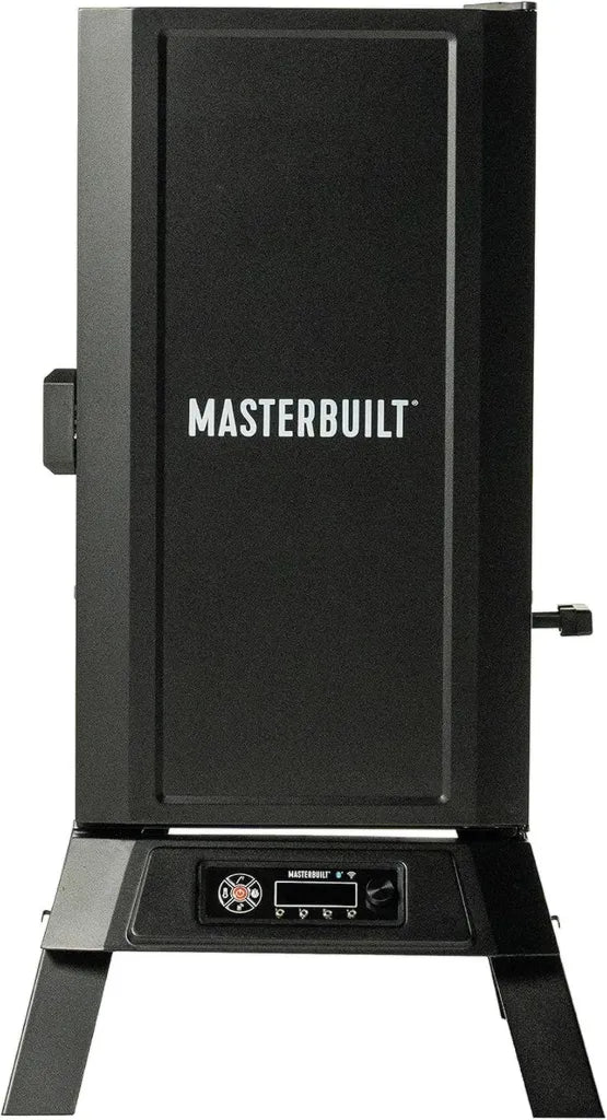 Fumoir Électrique Connecté WiFi 710 de Masterbuilt - 4 Grilles Chromées - 711 m² de Cuisson - Noir
