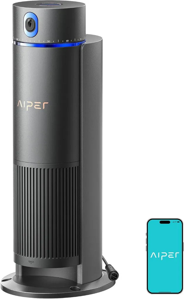 Système d'Irrigation Intelligent Aiper IrriSense 2, Arrosage Multi-Zones avec Application et Capteur de Pluie, Programmation Avancée pour Pelouses jusqu'à 446 m²