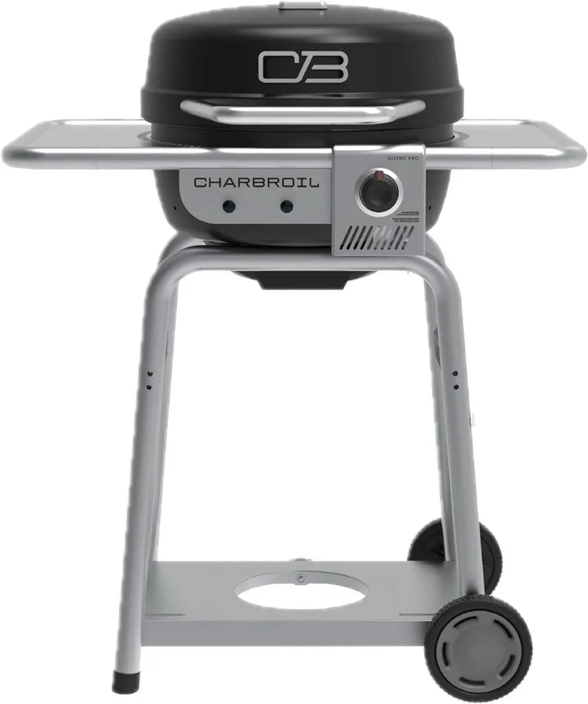 Barbecue à gaz Charbroil Bistro Pro™ compact pour terrasses et balcons, noir