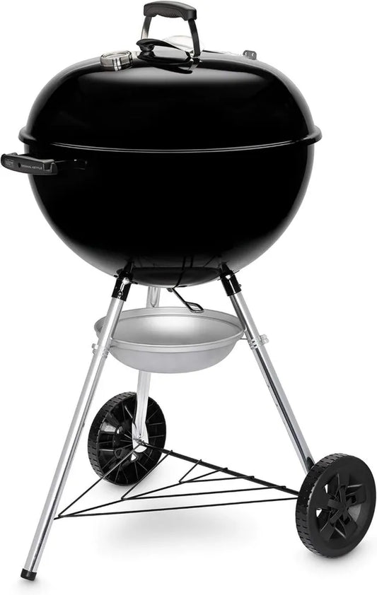 Weber Barbecue à Charbon Kettle Original 57 cm avec Nettoyage One-Touch
