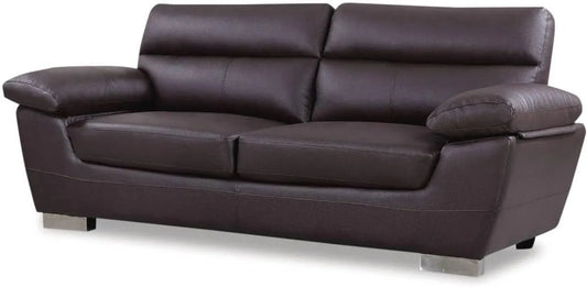 Canapé: PVC, en cuir, 3 Places, 210cm, 88cm, 90cm