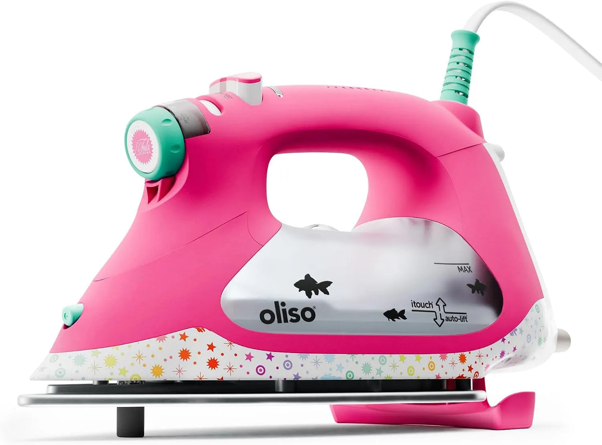 TG1600 Tula Pink, pour vêtements, pour Pro Plus Fer intelligent avec levage automatique, couture, quilting et repassage artisanal