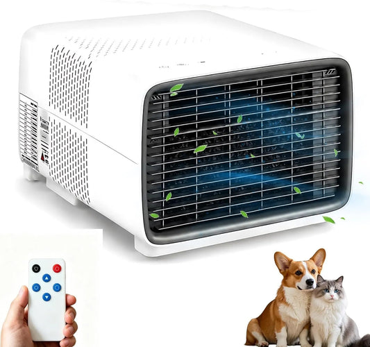 Climatiseur, 280 W, portable, camping, Fonction 3 en 1 Climatisation, Déshumidification et Ventilation, pour Van, Tente, Chambre et Bureau