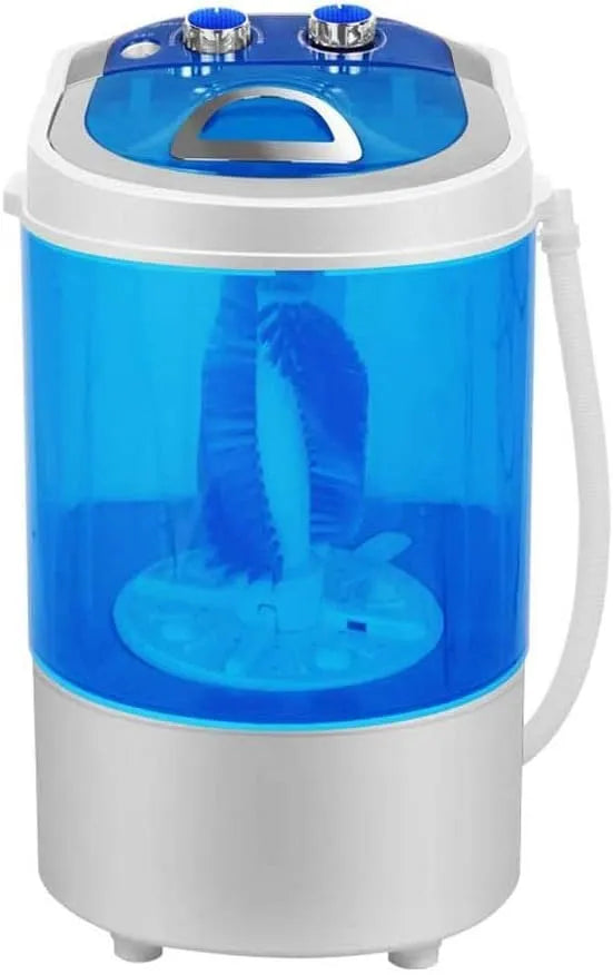Lave-linge, portable, Mini Lave-Linge à Cylindre Unique avec Lave-Linge Semi-Automatique et sèche-Linge Portable
