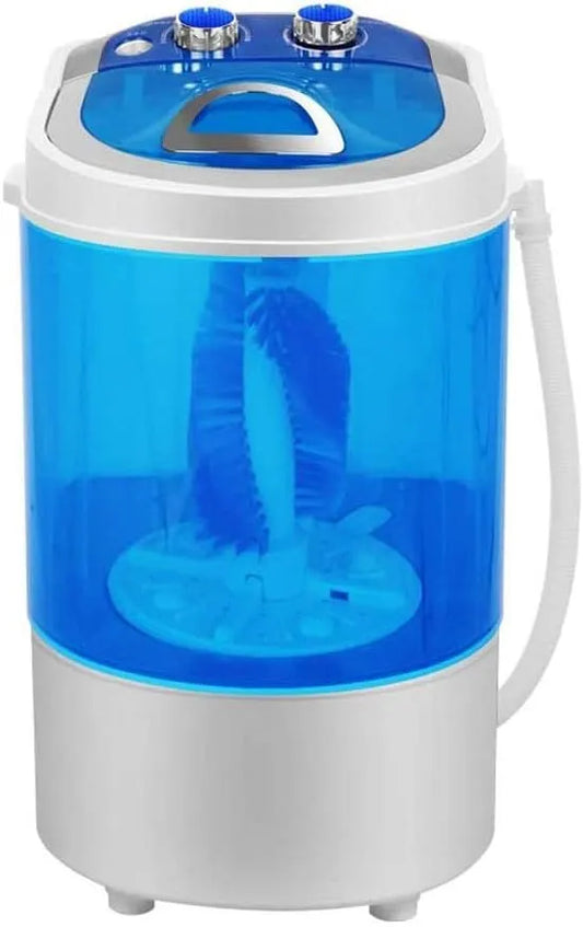 Lave-linge, portable, Mini Lave-Linge à Cylindre Unique avec Lave-Linge Semi-Automatique et sèche-Linge Portable
