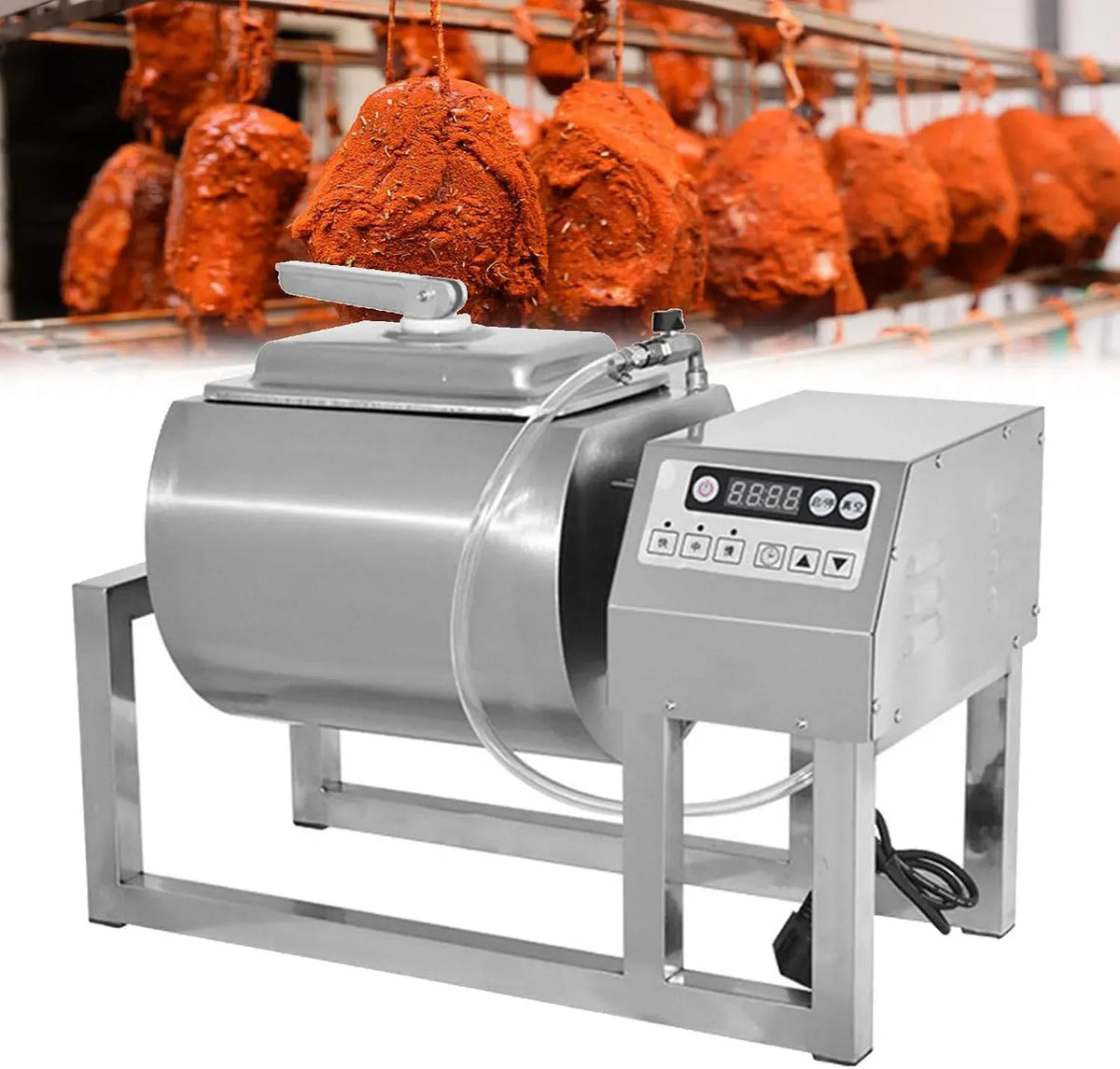 Machine à mariner, professionnel, acier inoxydable, pour viandes