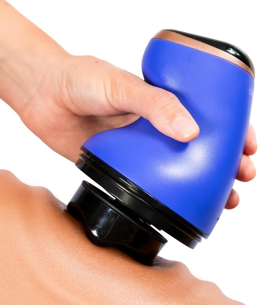 Appareil de massage – avec port USB, rechargeable, avec écran, format portable