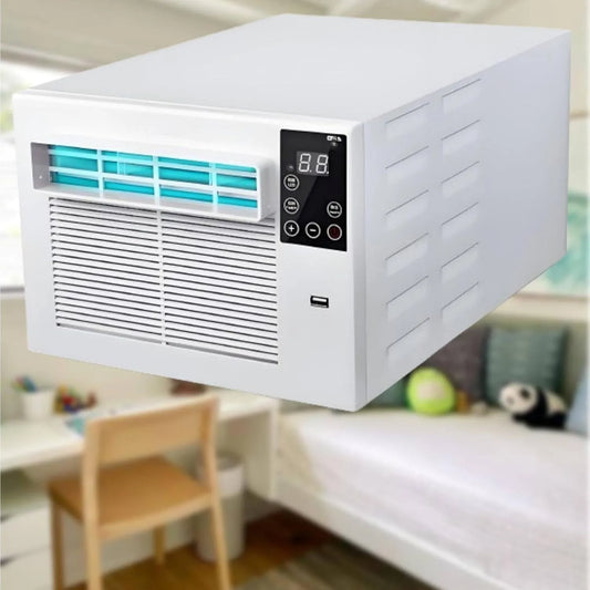 Climatiseur R290, portable, 1881 BTU, Mini climatiseur à réfrigérant R290, avec télécommande, Refroidissement Rapide, unité compacte pour Chambre