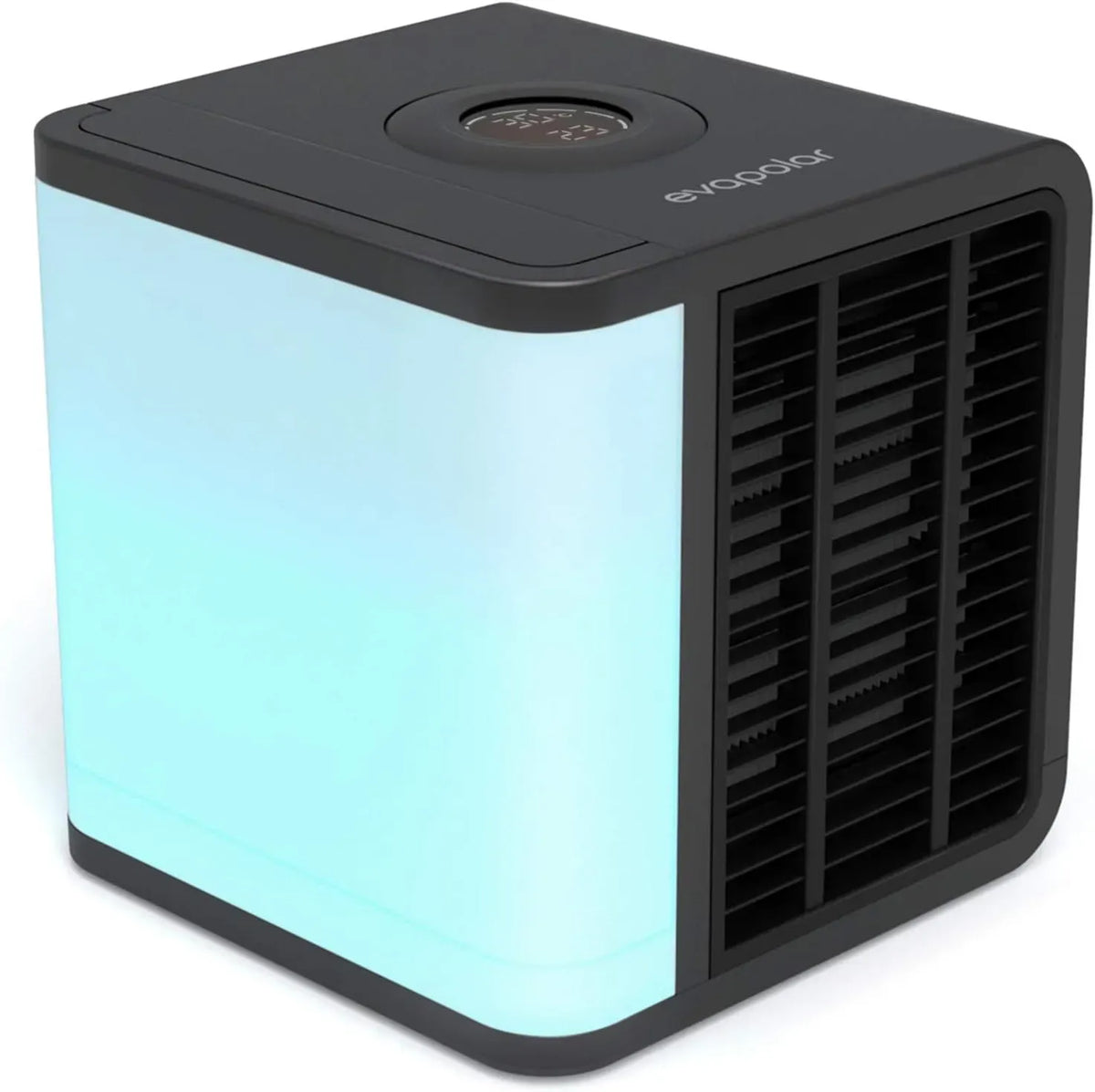 ev-1500 humidificateur, refroidisseur, portable, éclairage LED, silencieux, noir, EVAPOLAR