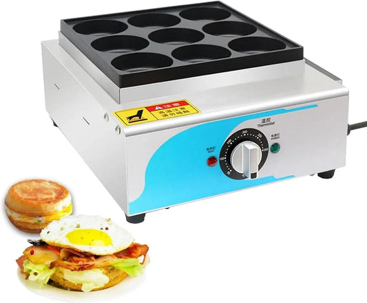 Machine à hamburger, machine à viande, 9 tasses, professionnel, acier inoxydable
