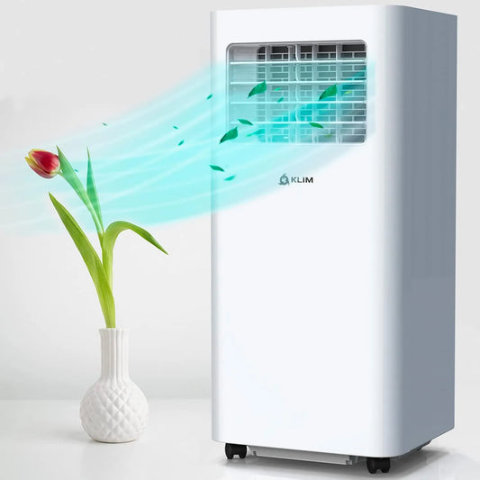 Climatiseur K9000 R290, silencieux, Refroidit une Piece de 20 m2 Rapidement, Compresseur GREE au Gaz Ecologique, K9000 Climatiseur Mobile 3 en 1