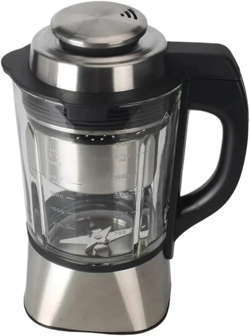 Extracteur de jus, 2 L, professionnel, acier inoxydable, Broyeur À Glace Robuste En Acier Inoxydable Avec Lames