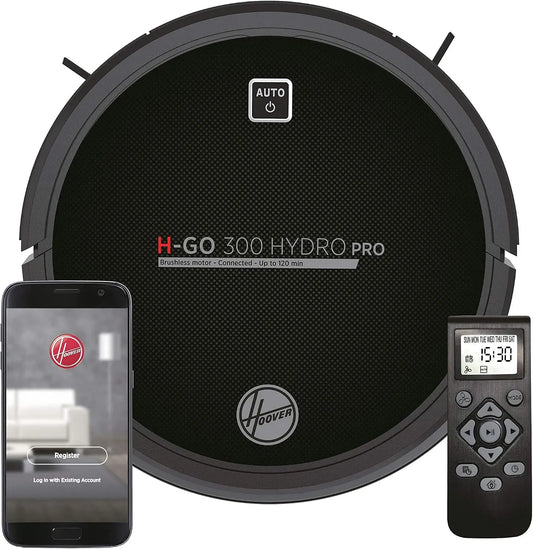 Hoover HGO330HC Aspirateur, 5 programmes, silencieux, Grande Autonomie de 2 h