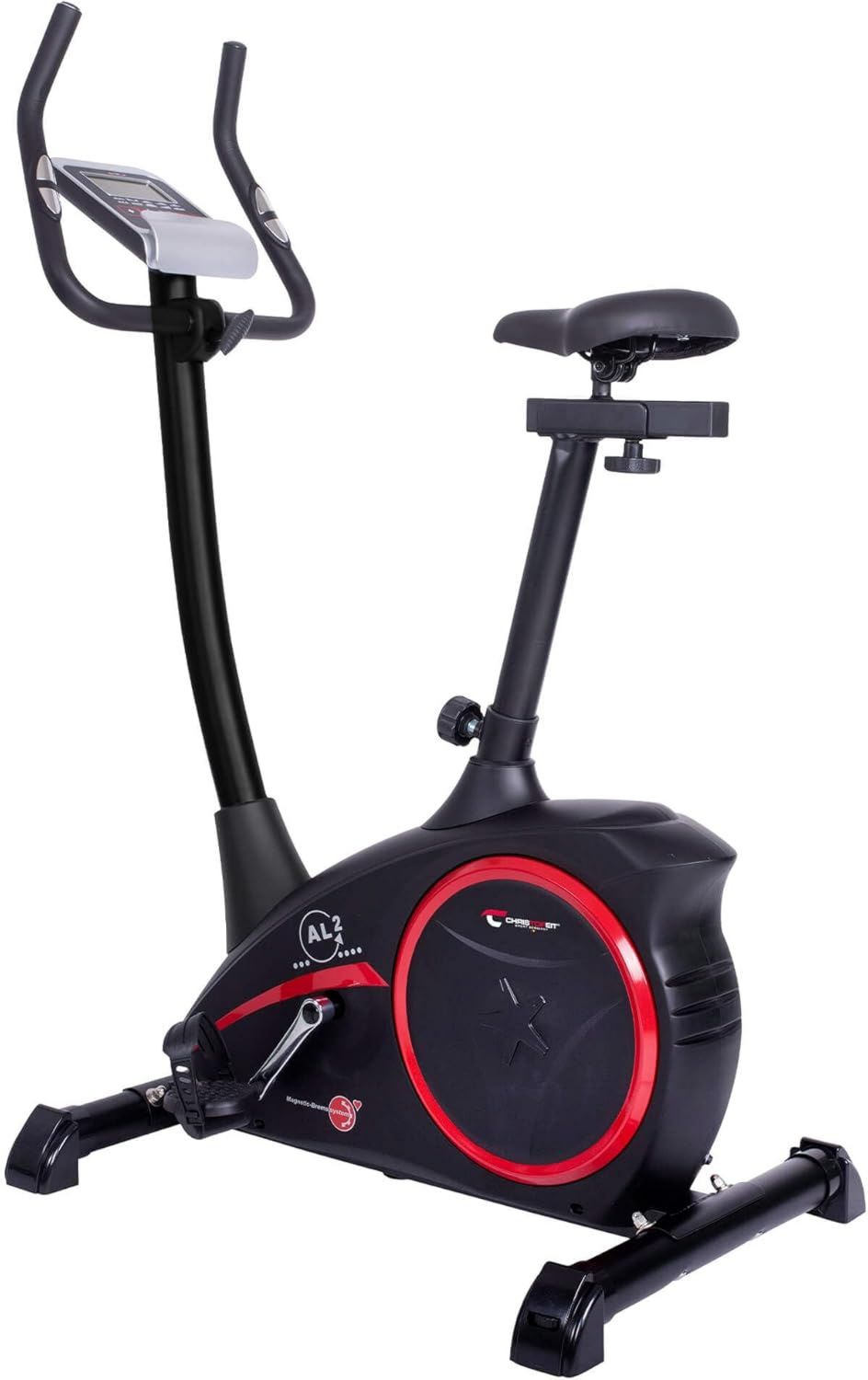Vélo d'appartement: avec écran, 9 kg, 150 kg, 24 niveau x, CHRISTOPEIT