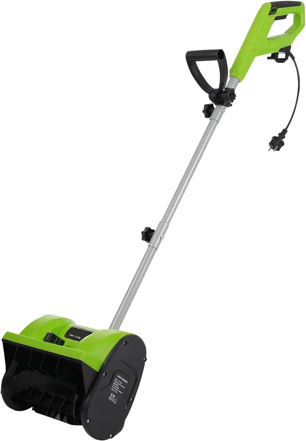 moteur, machine de déneigement, machine de balayage des sols, balayeuse de sol, 1200 W, sans fil, pour garages