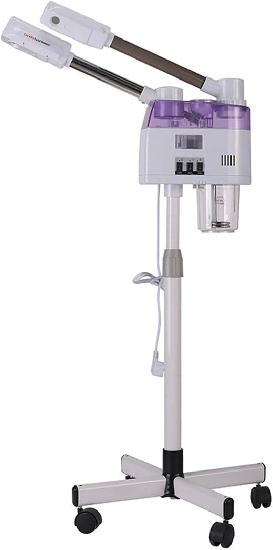 SPA, Vapeur Visage Vaporisateur Facial 2 en 1 Chaud et Froid Sauna Facial Vaporisateur pour Salon de Beauté, pour Maison